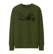 JL Illustration For A Victory Vision Motorbike Fan Jumper