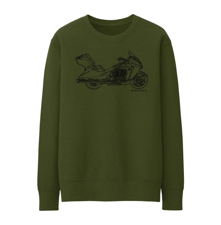 JL Illustration For A Victory Vision Motorbike Fan Jumper