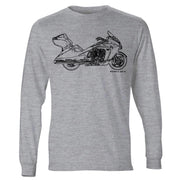 JL Illustration For A Victory Vision Motorbike Fan LS-Tshirt