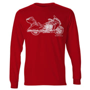 JL Illustration For A Victory Vision Motorbike Fan LS-Tshirt