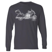 JL Illustration For A Victory Vision Motorbike Fan LS-Tshirt