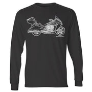 JL Illustration For A Victory Vision Motorbike Fan LS-Tshirt