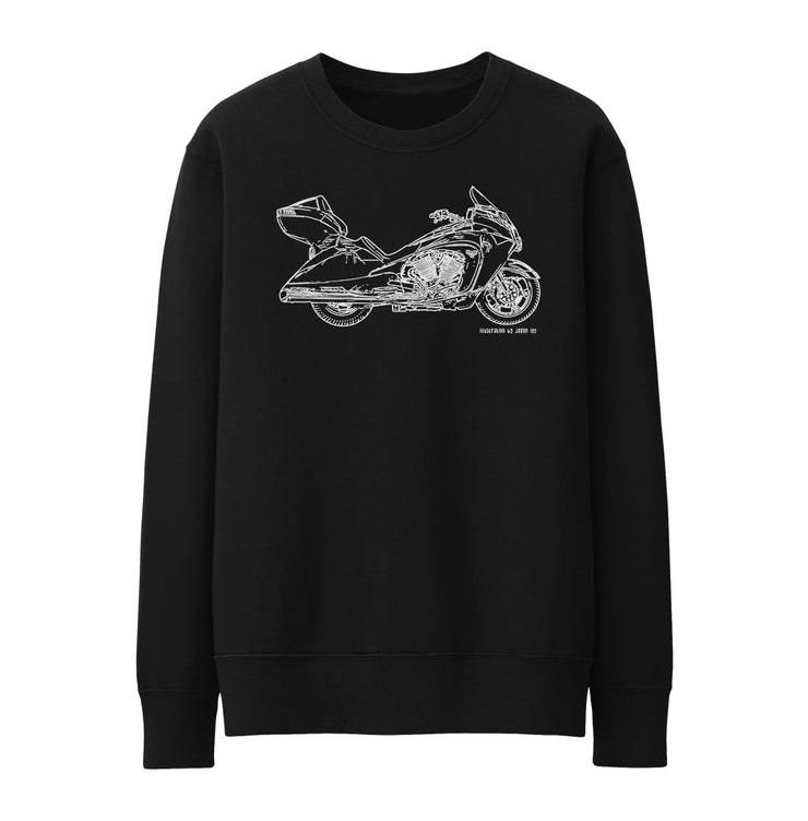 JL Illustration For A Victory Vision Motorbike Fan Jumper
