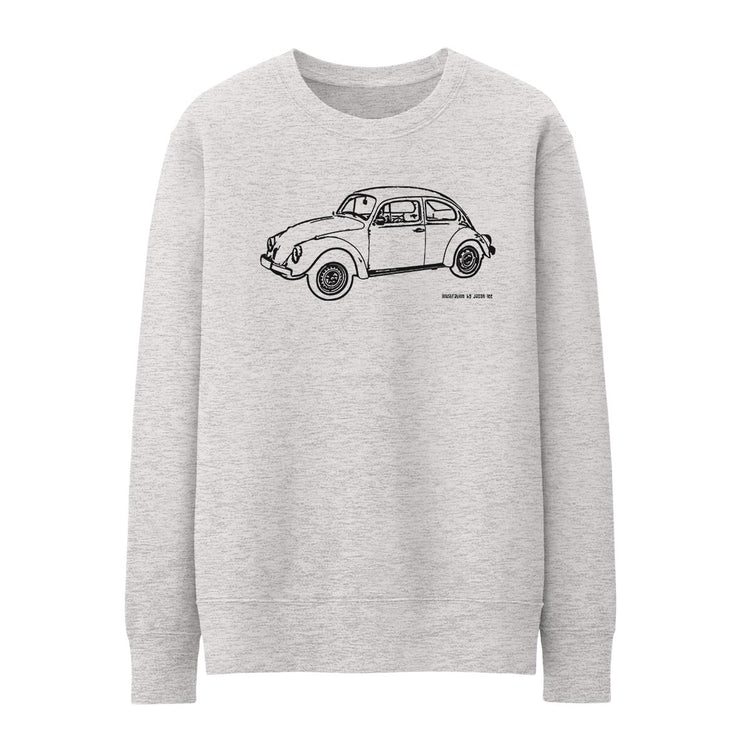 JL illustration for a Volkswagen 1974 Beetle Motorcar fan Jumper