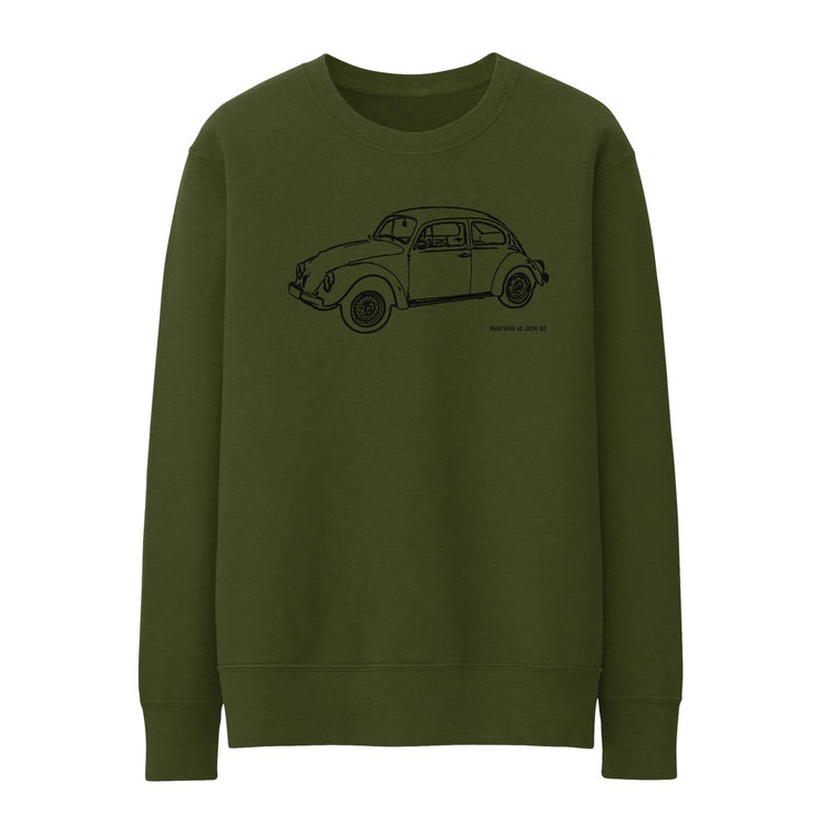 JL illustration for a Volkswagen 1974 Beetle Motorcar fan Jumper