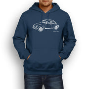 JL illustration for a Volkswagen 1974 Beetle Motorcar fan Hoodie