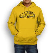 JL illustration for a Volkswagen Beetle 2012 Motorcar fan Hoodie