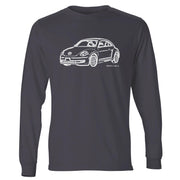 JL illustration for a Volkswagen Beetle 2012 Motorcar fan LS-Tshirt