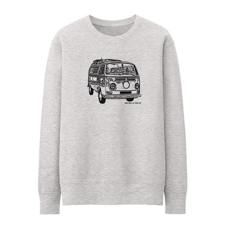 JL illustration for a Volkswagen Campervan 1968 fan Jumper