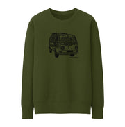 JL illustration for a Volkswagen Campervan 1968 fan Jumper