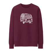 JL illustration for a Volkswagen Campervan 1968 fan Jumper