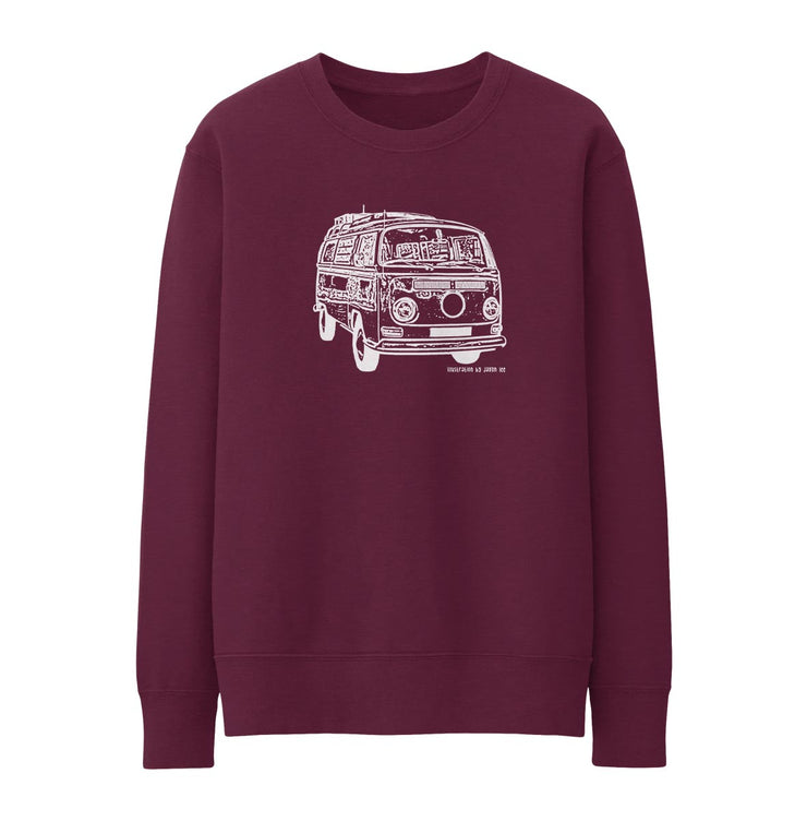 JL illustration for a Volkswagen Campervan 1968 fan Jumper