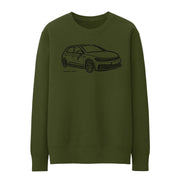 JL Illustration For A Volkswagen Polo GTI Motorcar Fan Jumper