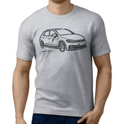 JL Illustration For A Volkswagen Polo GTI Motorcar Fan T-shirt