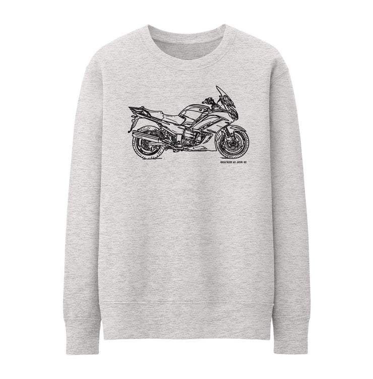 JL Illustration For A Yamaha FJR1300 Motorbike Fan Jumper