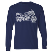 JL Illustration For A Yamaha FJR1300 Motorbike Fan LS-Tshirt