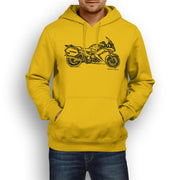 JL Illustration For A Yamaha FJR1300 2012 Motorbike Fan Hoodie