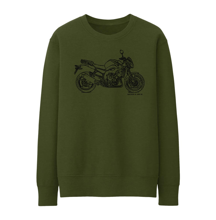 JL Illustration For A Yamaha FZ8 2013 Motorbike Fan Jumper