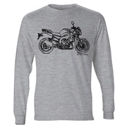 JL Illustration For A Yamaha FZ8 2013 Motorbike Fan LS-Tshirt