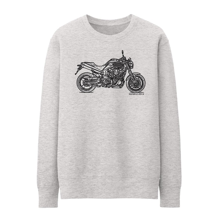 JL Illustration For A Yamaha MT-01 Motorbike Fan Jumper