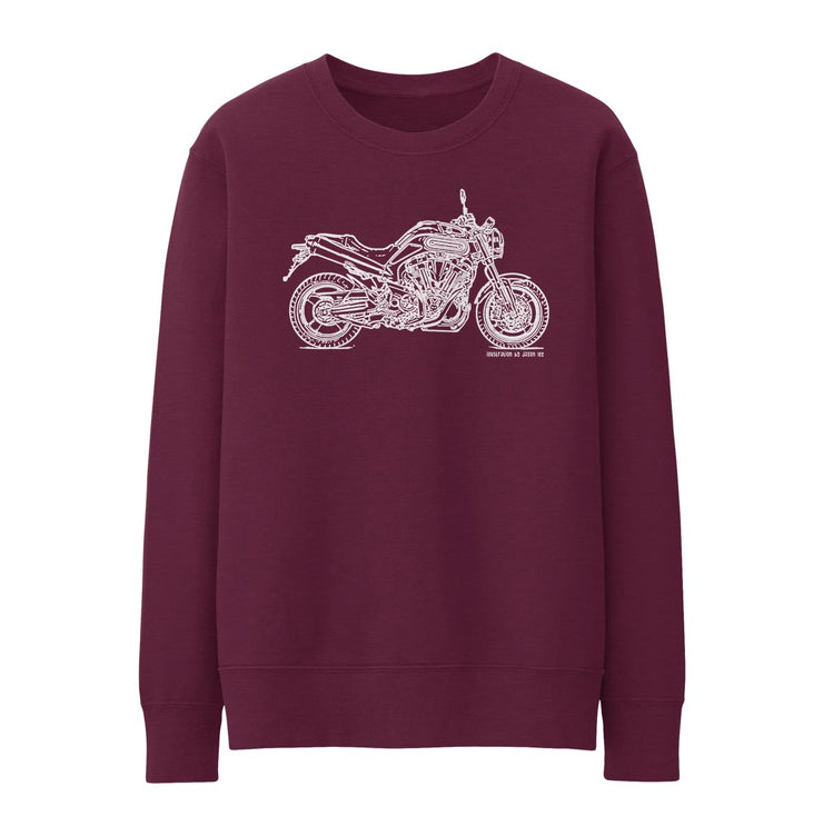 JL Illustration For A Yamaha MT-01 Motorbike Fan Jumper