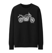 JL Illustration For A Yamaha MT07 Motorbike Fan Jumper