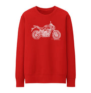 JL Illustration For A Yamaha MT07 2016 Motorbike Fan Jumper