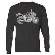 JL Illustration For A Yamaha MT10 Motorbike Fan LS-Tshirt