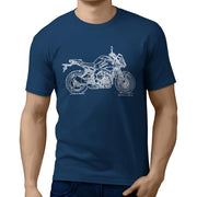 JL Illustration For A Yamaha MT10 Motorbike Fan T-shirt