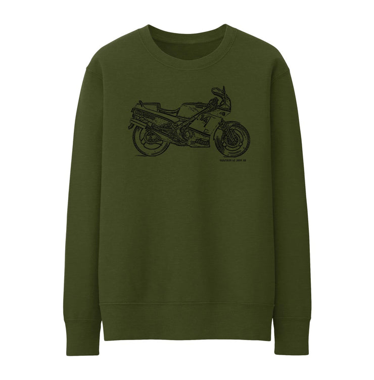 JL Illustration For A Yamaha RD500 YPVS LC Motorbike Fan Jumper