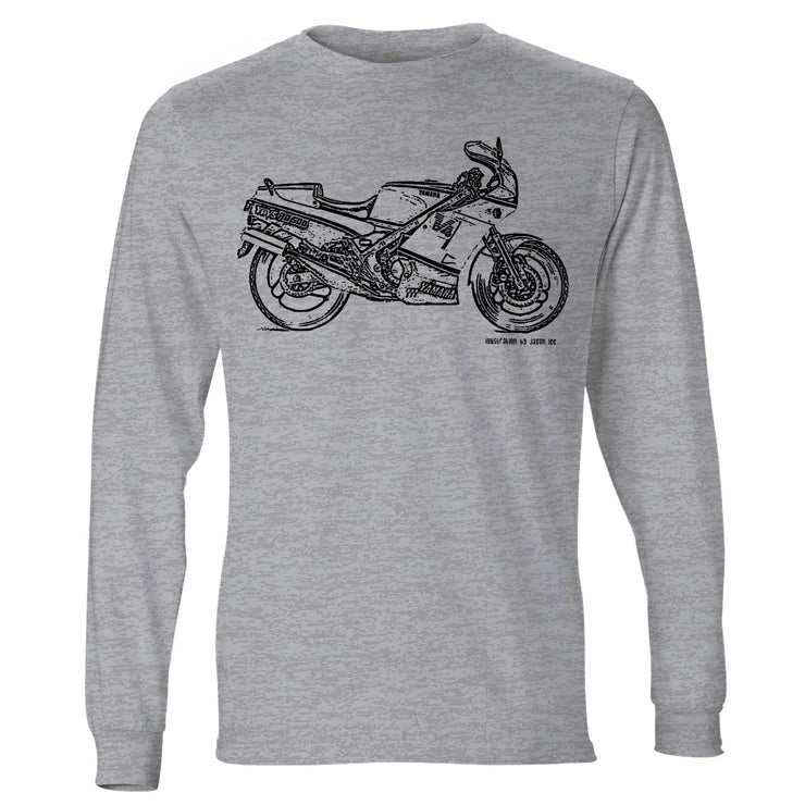 JL Illustration For A Yamaha RD500 YPVS LC Motorbike Fan LS-Tshirt