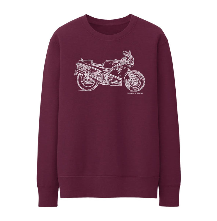 JL Illustration For A Yamaha RD500 YPVS LC Motorbike Fan Jumper