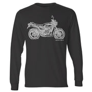 JL Illustration For A Yamaha RD 350 LC Motorbike Fan LS-Tshirt