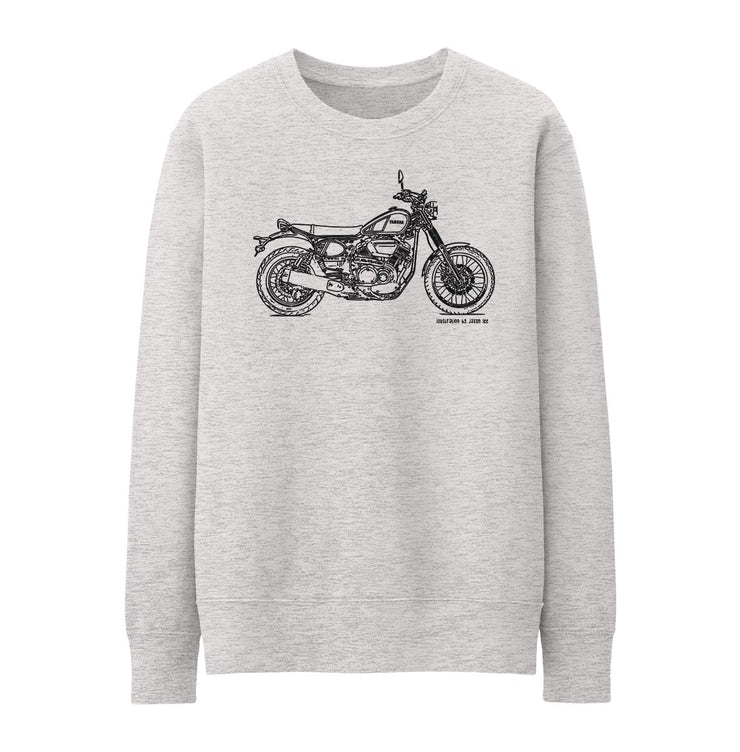 JL Illustration For A Yamaha SCR950 2017 Motorbike Fan Jumper