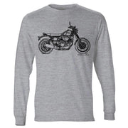 JL Illustration For A Yamaha SCR950 2017 Motorbike Fan LS-Tshirt