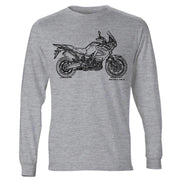 JL Illustration For A Yamaha Super-Tenere 2017 Motorbike Fan LS-Tshirt