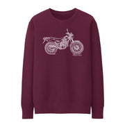 JL Illustration For A Yamaha TW200 2017 Motorbike Fan Jumper