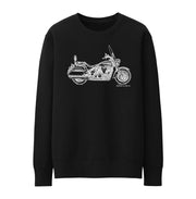 JL Illustration For A Yamaha V-Star 1300 Tourer 2017 Motorbike Fan Jumper