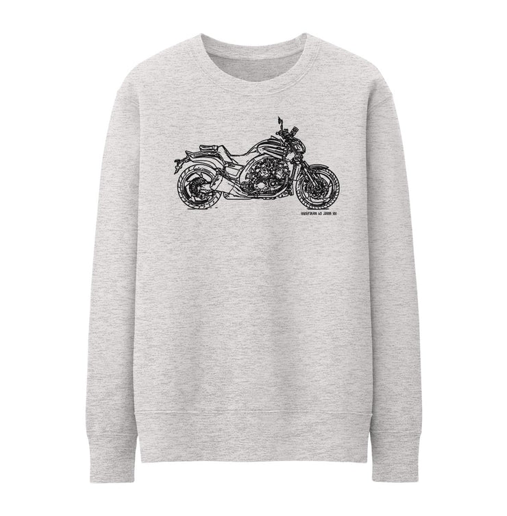 JL Illustration For A Yamaha VMAX 2015 Motorbike Fan Jumper