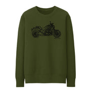 JL Illustration For A Yamaha VMAX 2015 Motorbike Fan Jumper