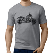JL Illustration For A Yamaha VMAX 2015 Motorbike Fan T-shirt