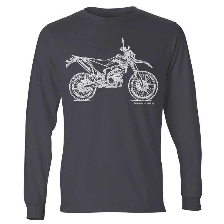 JL Illustration For A Yamaha WR250R 2017 Motorbike Fan LS-Tshirt