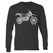 JL Illustration For A Yamaha WR250R 2017 Motorbike Fan LS-Tshirt