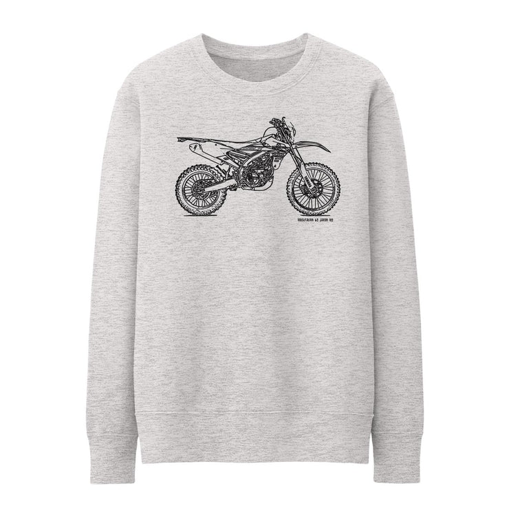 JL Illustration For A Yamaha WR450F 2017 Motorbike Fan Jumper