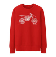 JL Illustration For A Yamaha WR450F 2017 Motorbike Fan Jumper