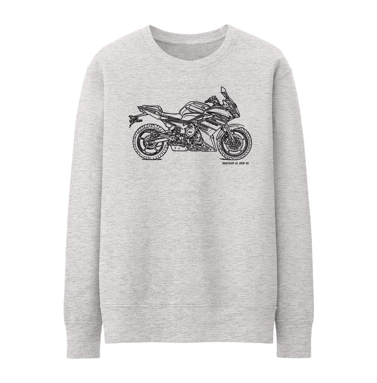 JL Illustration For A Yamaha XJ6 Diversion Motorbike Fan Jumper