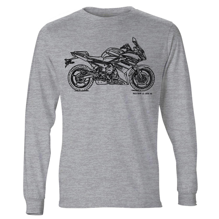 JL Illustration For A Yamaha XJ6 Diversion Motorbike Fan LS-Tshirt