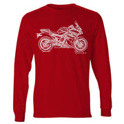 JL Illustration For A Yamaha XJ6 Diversion Motorbike Fan LS-Tshirt