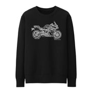 JL Illustration For A Yamaha XJ6 Diversion Motorbike Fan Jumper