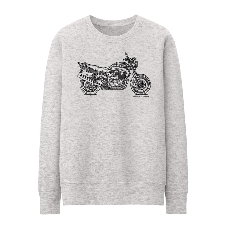 JL Illustration For A Yamaha XJR1300 Motorbike Fan Jumper